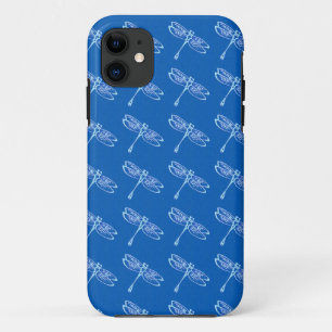 Libellen, blass auf Denim Blau Case-Mate iPhone Hülle