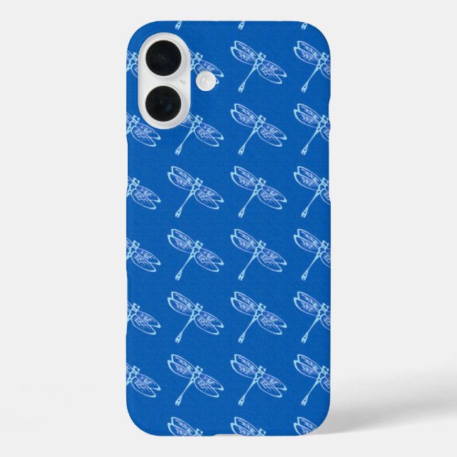 Libellen, blass auf Denim Blau Case-Mate iPhone Hülle (Rückseite)