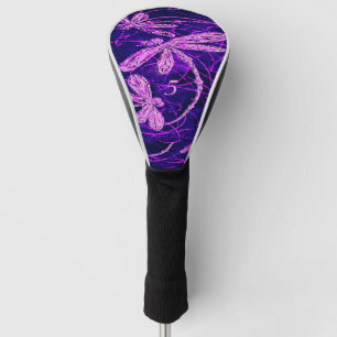 Libellen-Disco-Golf-Kopf-Abdeckung Golf Headcover