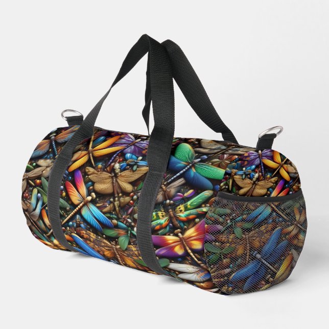 Libellen  duffle bag (Rechte Ecke)