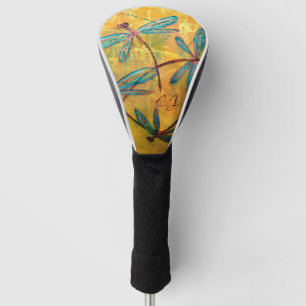 Libellen-Dunst-kundenspezifische Golf Headcover