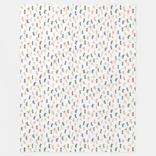 Libellen durch Origami Drucke Fleecedecke