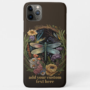 Libellen-Fliegendes-Wildblumen-Landhaus-Custom Case-Mate iPhone Hülle