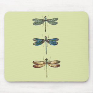 Libellen-Illustrationen Mousepad