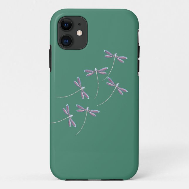 Libellen im Flug Case-Mate iPhone Hülle (Rückseite)