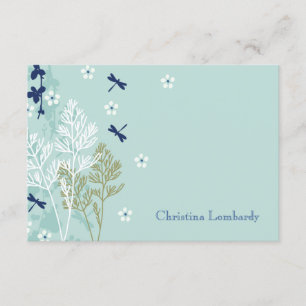 Libellen im Wiesen-personalisierten Briefpapier Einladung
