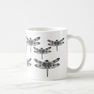 Libellen-Kaffee-Tasse Tasse