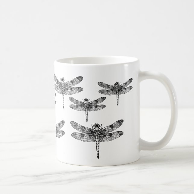 Libellen-Kaffee-Tasse Tasse (Rechts)