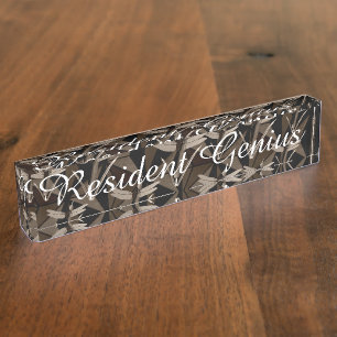 Libellen-Kunst Namensplakette