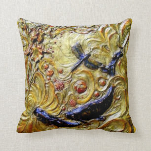 Libellen-Kunst Nouveau Entlastungs-Kissen durch Kissen