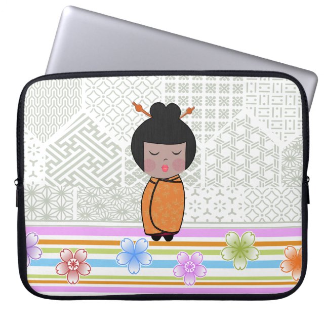 Libellen Laptopschutzhülle (Vorderseite)