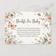 Libellen-Liebeskäfer-Baby-Shower-Bücher für Baby