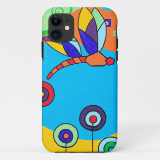 Libellen-Lutscher Farbige Malerei Case-Mate iPhone Hülle