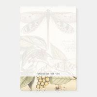 Libellen mit Blätter und Obst