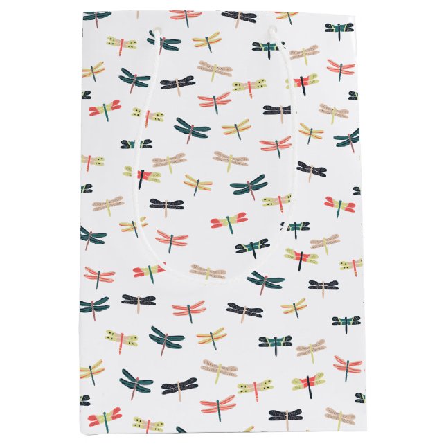 Libellen Mittlere Geschenktüte (Vorderseite)