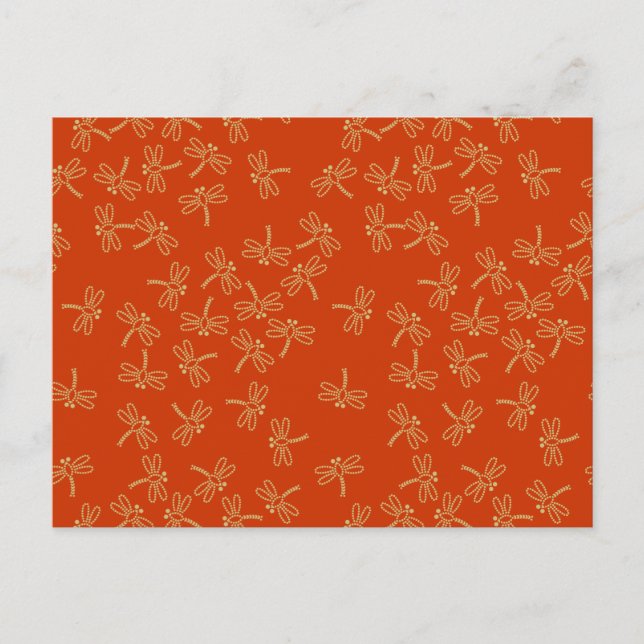 Libellen Postkarte (Vorderseite)