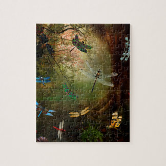 Libellen-Spielplatz Puzzle