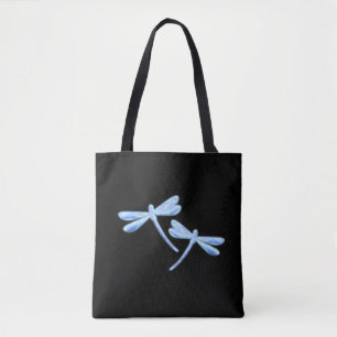 Libellen-Tasche - Eisblauer Schimmer