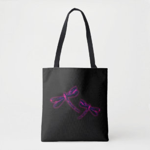 Libellen-Tasche - Magenta-Glühen
