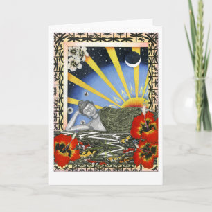 LIBELLEN-TRAUM VI (Sonnenuntergang Koan am Karte