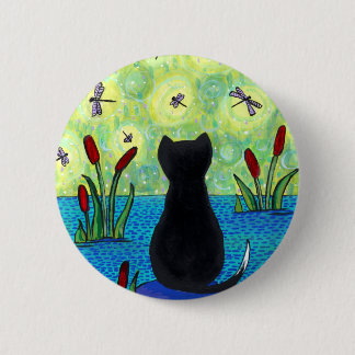 Libellen-Träumer-Button Button