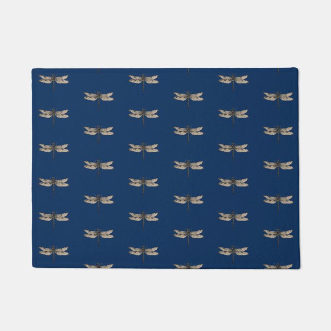 Libellen-Tür-Matte Fußmatte (Vorderseite)