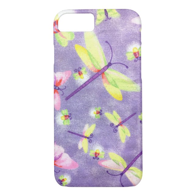 Libellen und Blitze Case-Mate iPhone Hülle (Rückseite)