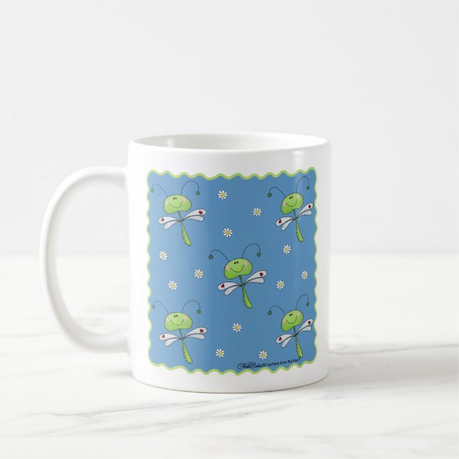 Libellen und Daisies Tasse (Links)