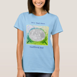 Libellen Und Gänseblümchen Foto Personalisiert T-Shirt
