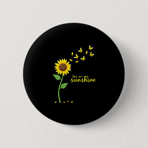 Libellen und Sonnenblume Du bist meine Sonne (1) Button