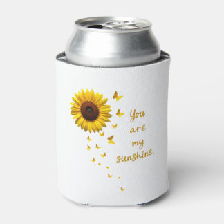 Libellen und Sonnenblume Du bist meine Sonne Dosenkühler