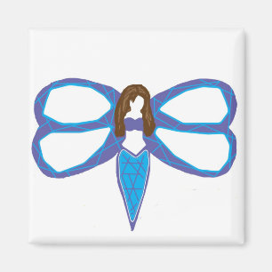 Libellendame 2 magnet