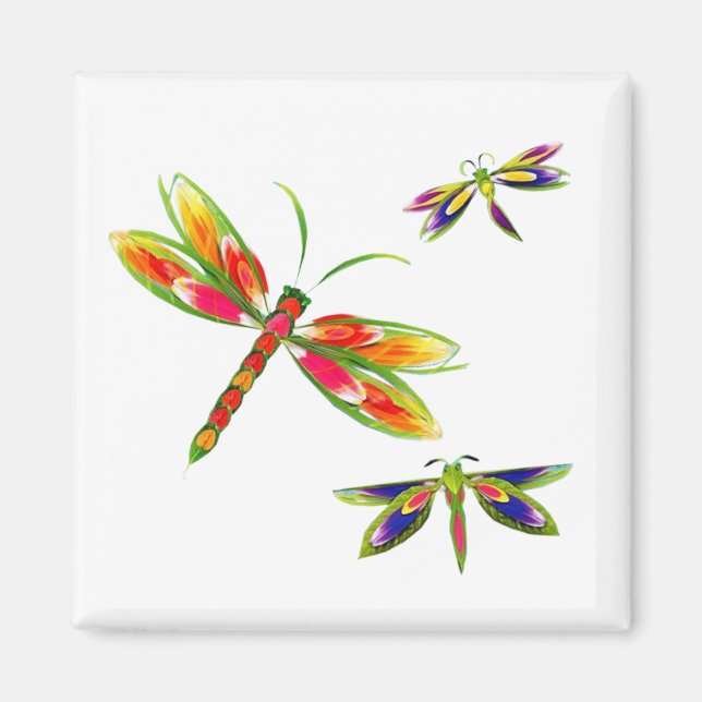 Libellenmagnet Magnet (Vorne)