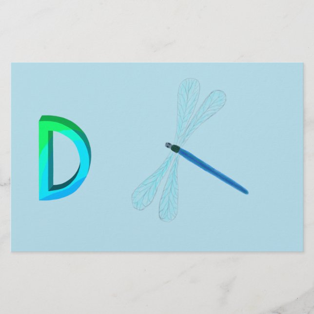 Libellenpapier (Vorderseite)