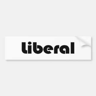 Liberal Autoaufkleber