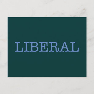 Liberal Postkarte