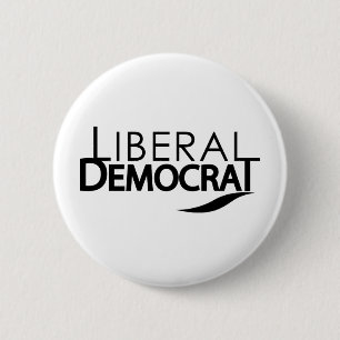 Liberaldemokrat Button