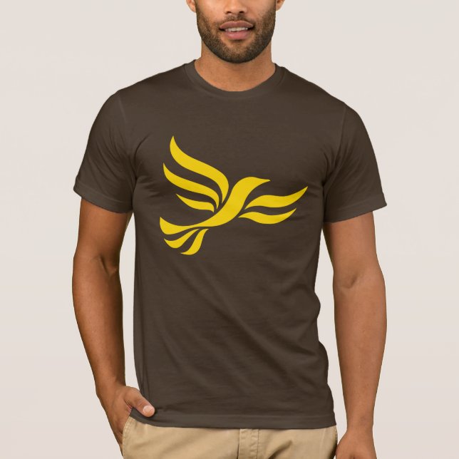 Liberaldemokrat-Logo T-Shirt (Vorderseite)