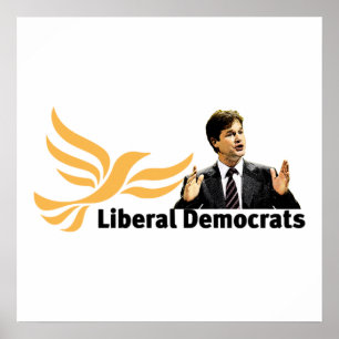 Liberaldemokraten Poster