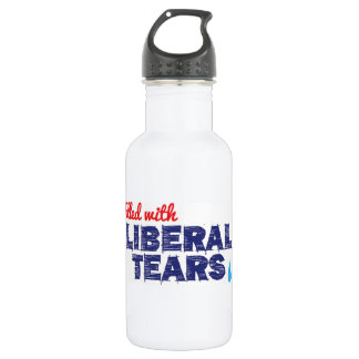 Liberale Risse -- Wasser-Flasche Edelstahlflasche