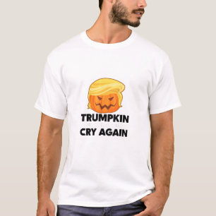 Liberale schreien wieder Trumpkin Halloween T-Shirt
