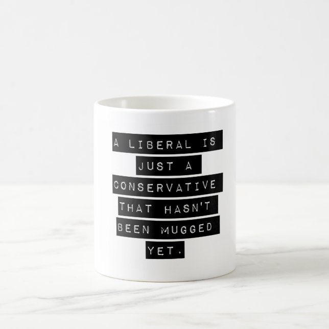 Liberale sind nur Konservative Kaffeetasse (Mittel)