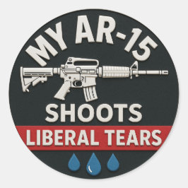 LIBERALE TRÄNEN AUFKLEBER