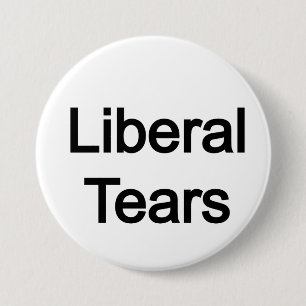 Liberale Tränen Button