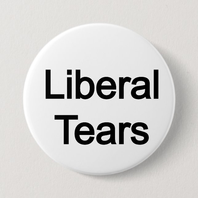 Liberale Tränen Button (Vorderseite)