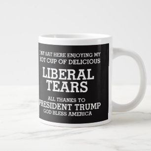 Liberale Tränen Präsident Trump POTUS 45 Jumbo-Tasse