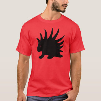 Liberaler Freiheits Espín der negro. Farbe T-Shirt