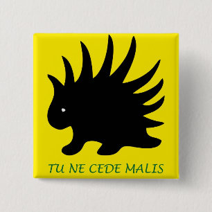 Liberaler Porcupine Button- M4 Button