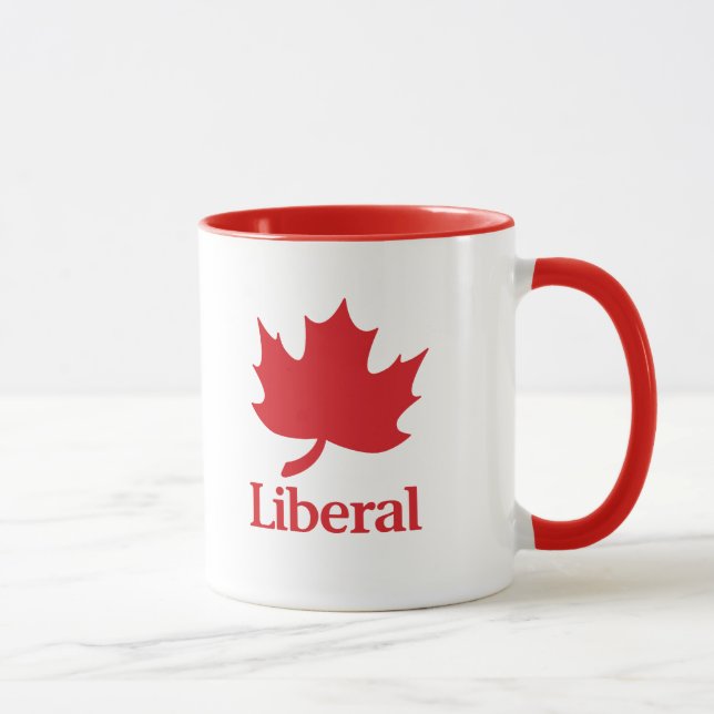 Liberales Party von Kanada Tasse (Rechts)