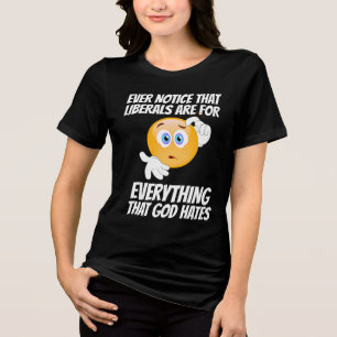 LIBERALISMUS = ALLES, WAS GOTT T - SHIRT HAT
